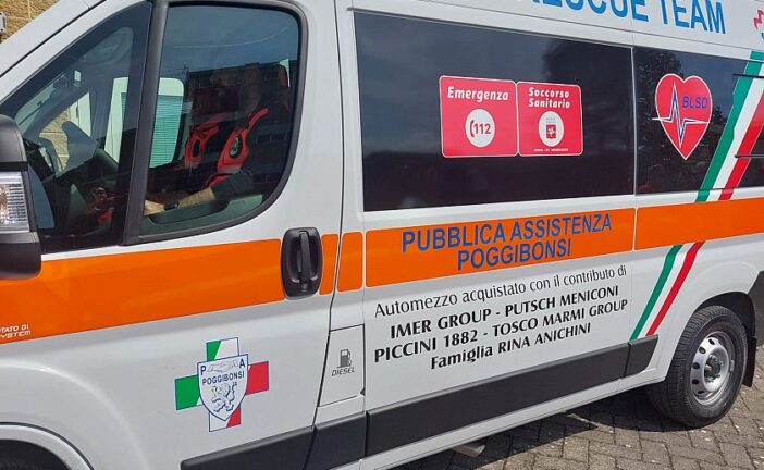 Oltre 12mila chilometri già percorsi per le ambulanze Pubblica Assistenza di Poggibonsi