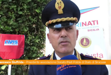 Siracusa, la Polizia di Stato sostiene la donazione di sangue