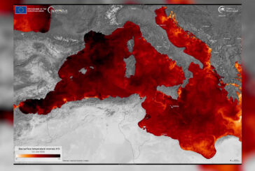 Il Mar Mediterraneo è sempre più caldo, oltre 5° sopra la media