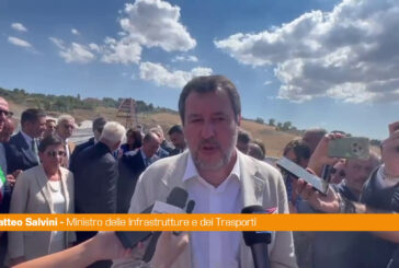 Infrastrutture,  Salvini "Aperti cantieri in Sicilia per 22 miliardi"