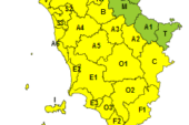 Resta il codice giallo di allerta su quasi tutta la regione