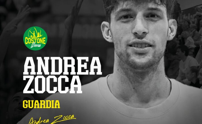 Andrea Zocca arriva al Costone: “Non vedo l’ora di iniziare”