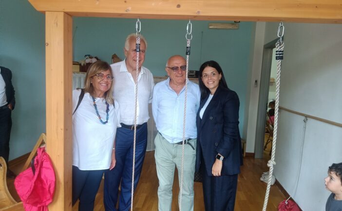 Il Presidente Giani a Rapolano fra servizi sociosanitari e scolastici