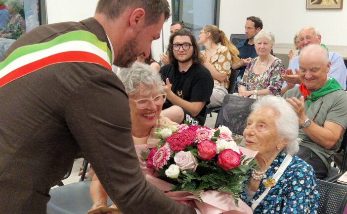 100 anni e la cittadinanza onoraria  alla partigiana Teresa