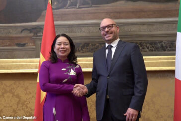 Fontana riceve a Montecitorio la vice presidente del Vietnam