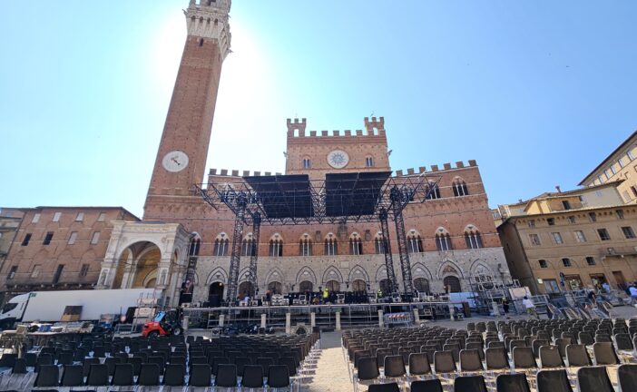 Dalla musica sinfonica al cinema, “Sboccia l’Estate” in Piazza del Campo
