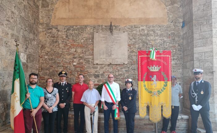 San Gimignano celebra l’81° anniversario della Liberazione