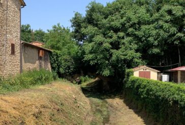 Il Cb6 è intervenuto sul borro Bestinino di Asciano