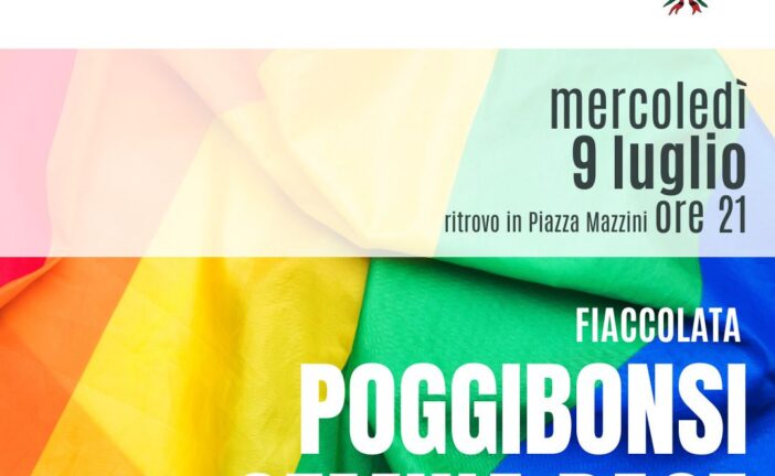 Mercoledì 9 luglio fiaccolata per la Pace. Si parte da piazza Mazzini