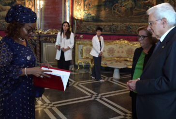 Mattarella riceve nuovi ambasciatori per lettere credenziali