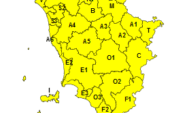 Maltempo: domenica 6 luglio codice giallo su tutta la Toscana