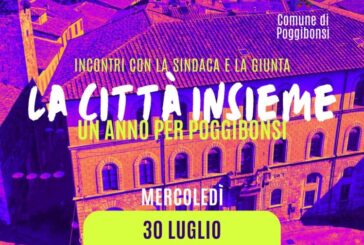 “La città insieme”: nuovo incontro con sindaca e giunta mercoledì 30 luglio