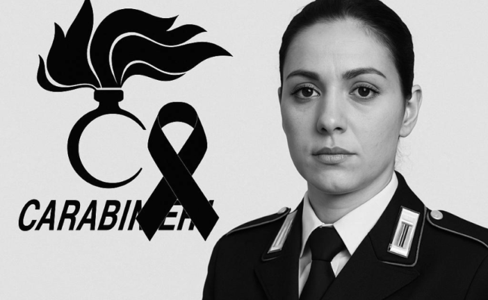 Il cordoglio per la morte del maresciallo Laura Grillo