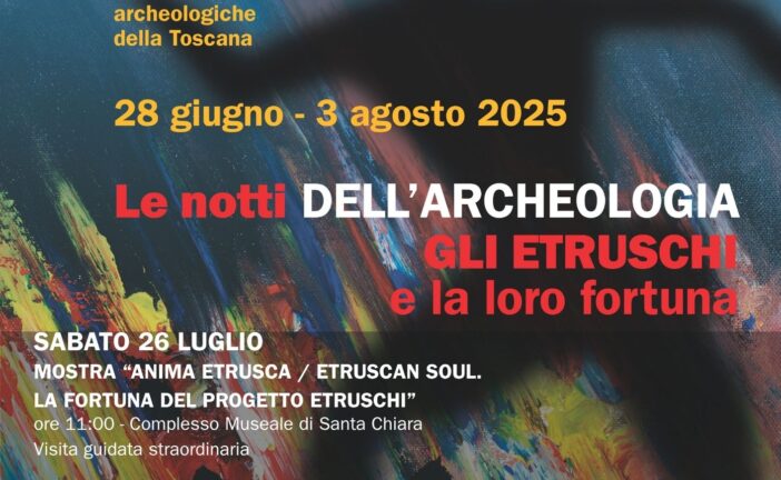 A San Gimignano Le Notti dell’Archeologia si animano tra Etruschi, mostre e scavi