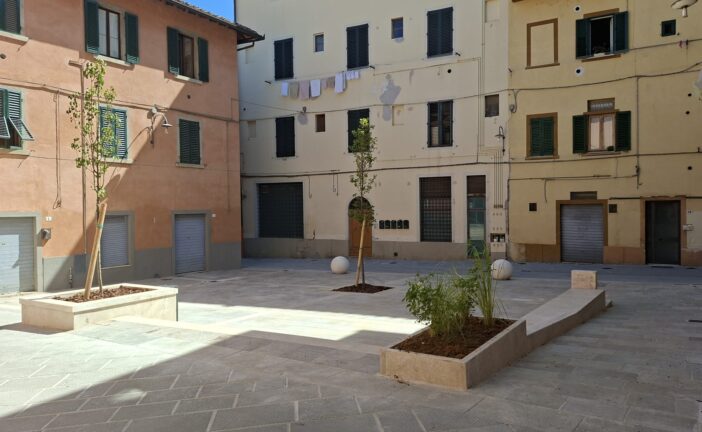 Cantiere terminato e nuova vita per via Gallurì, piazzetta Amendola e via Frilli