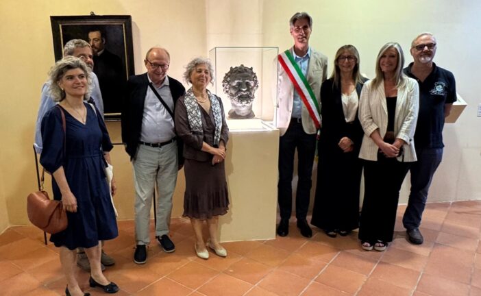 La Testa di Porsenna è esposta dopo 500 anni al Museo Civico