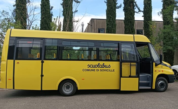 Un nuovo bus per il servizio di trasporto scolastico. Investimento da 145 mila euro