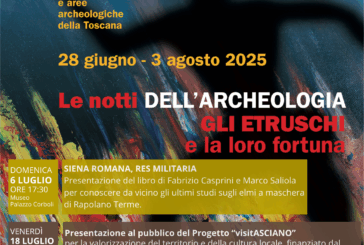 Asciano: “Le Notti dell’Archeologia” tornano a Palazzo Corboli