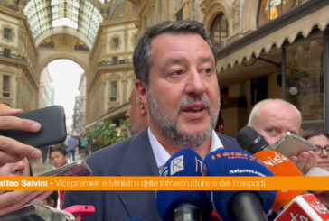 Salvini "Milano è una città ferma e insicura, lavoriamo per il futuro"