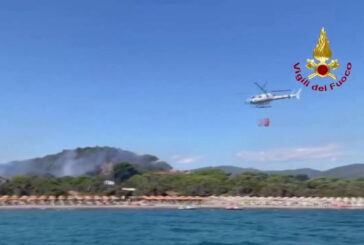 Incendio a Castiglione della Pescaia, 600 persone evacuate