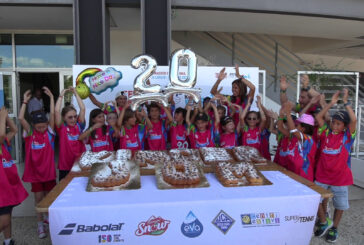 Festa al Foro Italico per 20 anni Tennis Trophy Kinder Joy of Moving
