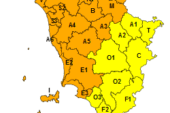 Temporali forti: codice arancione fino alla mattina del 29 agosto