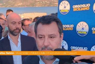 Ponte sullo Stretto, Salvini "Giorno bellissimo, incomprensibili i no"
