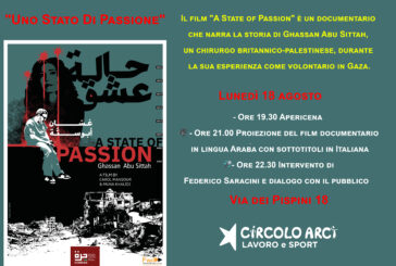 Al Circolo Lavoro e Sport la proiezione del film “A State of Passion”