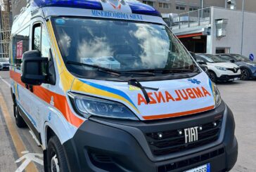 La Misericordia a Terranuova Bracciolini per i funerali di Giulia e Gianni