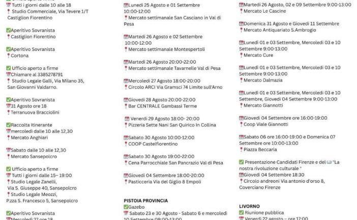 Respinto il ricorso di DSP al TAR della Toscana