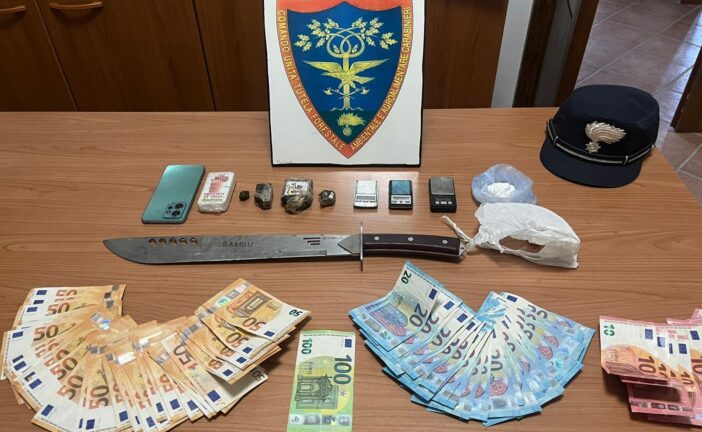 Rapolano: i Carabinieri smantellano un bivacco di spacciatori