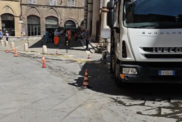 Sversamento di olio alle Logge del Papa: attesa la ripulitura