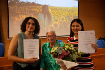 Premio di poesia “Antonella Sparpagli” alla studentessa di Taiwan Yin Zih-Cyuan