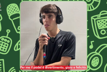 Giuseppe Fino, a 18 anni campione italiano di padel