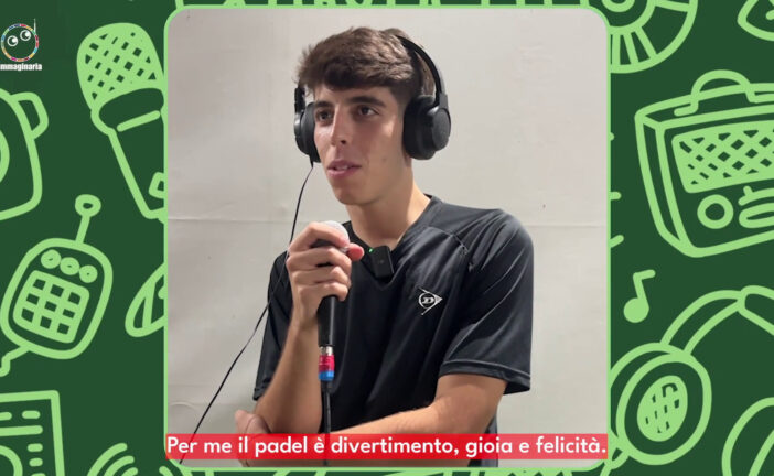 Giuseppe Fino, a 18 anni campione italiano di padel