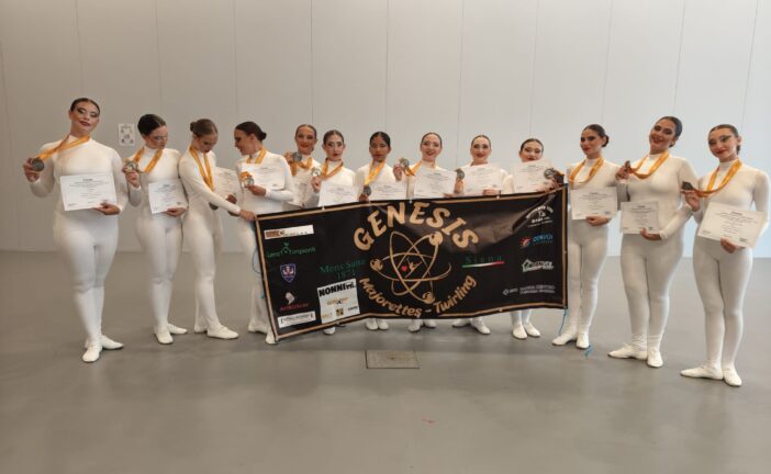 Mens Sana: con la Genesis Majorette l’Italia è vicecampione del mondo