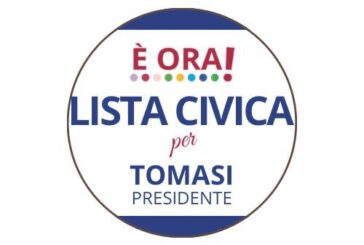 “È ora!”: il logo della lista civica per Tomasi presidente