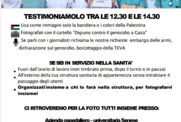 La FP Cgil lancia l’iniziativa” Digiuno per Gaza, il 28 agosto