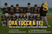 Prove gratuite di baseball per bambini e ragazzi a Siena