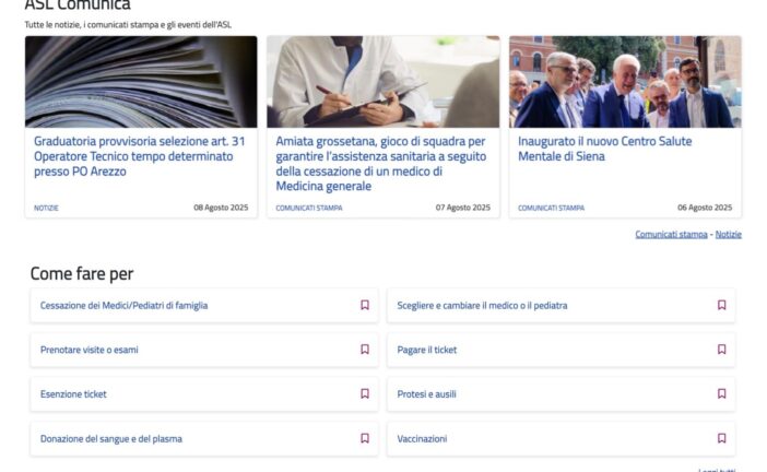 Ausl Tse: il nuovo sito migliora l’accessibilità per gli utenti
