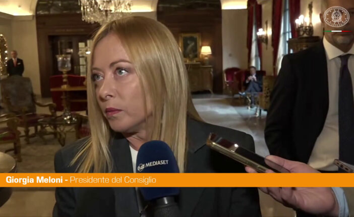 Ucraina, Meloni "Unità dell'Occidente strumento per costruire la pace"