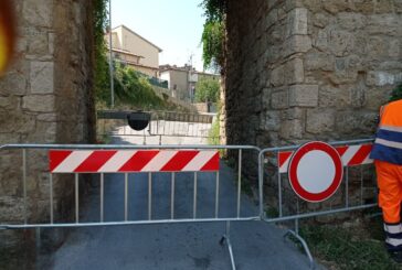 Chiusura temporanea di via dello Spedale a Staggia