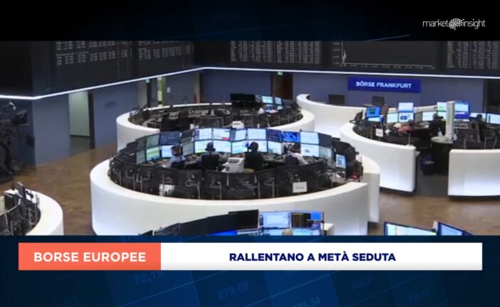 EUROPA RALLENTA A METÀ SEDUTA, PIAZZA AFFARI -0,2%