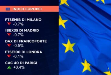 CHIUSURA PERLOPIÙ IN RIBASSO PER GLI EUROLISTINI, MILANO -0,7%