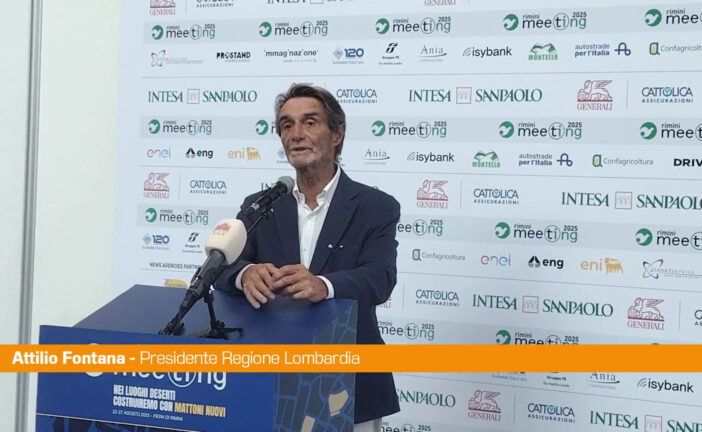 Milano-Cortina, Fontana "Investimenti in Lombardia per 5,1 miliardi"