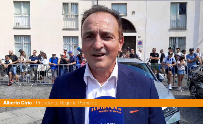 La Vuelta parte da Torino, Cirio "Giornata meravigliosa"