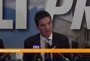 Marche, Acquaroli vince elezioni "Determinati a continuare il lavoro"