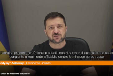 Ucraina, Zelensky "Proponiamo alla Polonia uno scudo aereo congiunto"