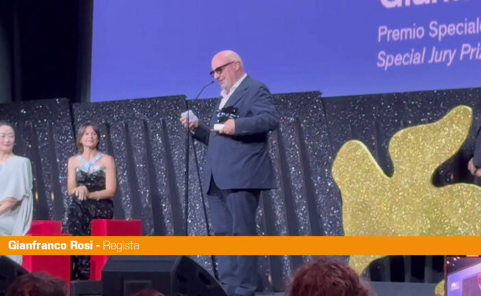 Venezia, a Gianfranco Rosi il Premio speciale della giuria