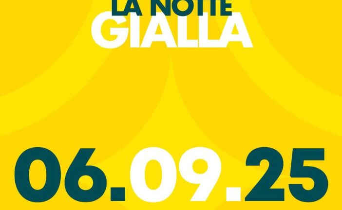 Notte Gialla con ColleX: un laboratorio creativo a cielo aperto tra divertimento e idee giovani